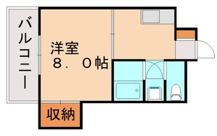 フラワービル県庁前の物件間取画像